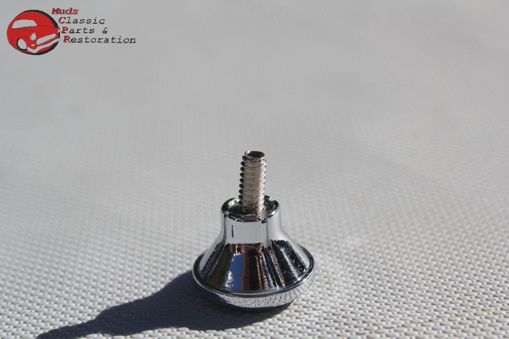 6772 Chevy Gm Chrome Steering Column Hazard Emergency Flasher Switch